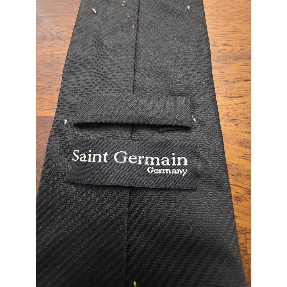 Ateliers Saint Germain Tie Men's  Silk  Seda Hand Made.  Sku 90‎